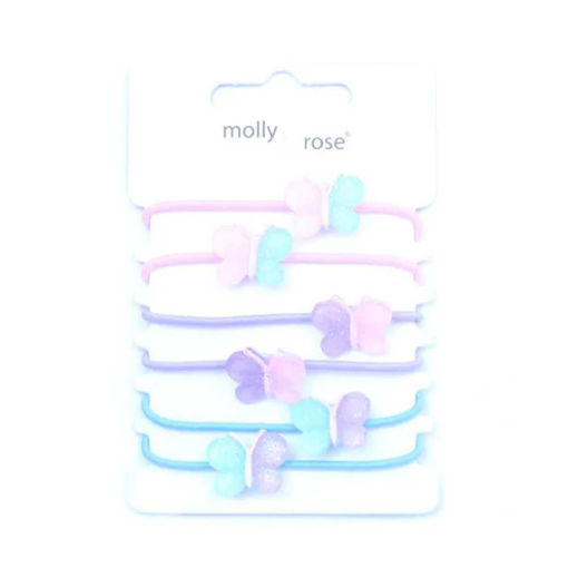 Picture of ELASTICS PASTEL BUTTERFLY 6 PACK